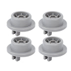 4pcs Dishwasher Rack Roller Replacement Part Dishwasher Basket Wheel for Bosch 420198 AP2802428 165314