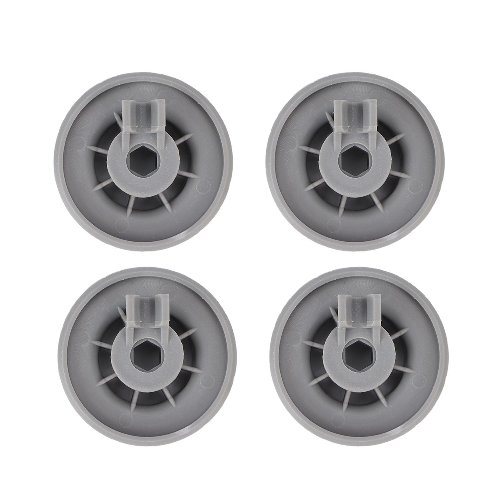 4pcs Dishwasher Rack Roller Replacement Part Dishwasher Basket Wheel for Bosch 420198 AP2802428 165314