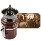 Manual Coffee Grinder European Style Multifunctional Ceramic Coffee Mill for Coffee Lovers