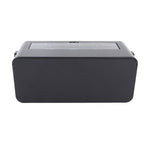 Power Socket Storage Box Safe Dustproof Socket Wire Organizer Plastic Box for Home MediumBlack