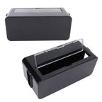 Power Socket Storage Box Safe Dustproof Socket Wire Organizer Plastic Box for Home MediumBlack