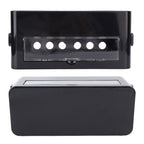 Power Socket Storage Box Safe Dustproof Socket Wire Organizer Plastic Box for Home MediumBlack