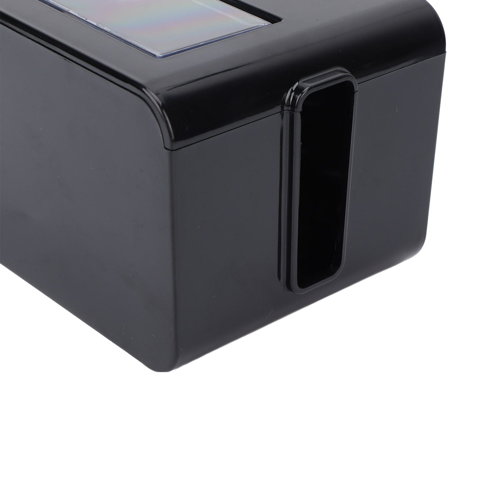 Power Socket Storage Box Safe Dustproof Socket Wire Organizer Plastic Box for Home MediumBlack