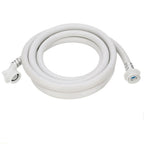 PVC Washing Machine Water Inlet Pipe with Steel Connector Extension Tube Washing Machine Hoses for Water Injection 1.5m/59.1in
