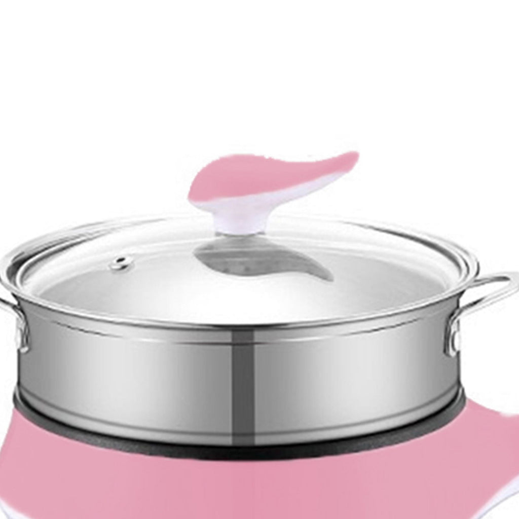 Electric Cooker Multifunctional Two Speed Portable Mini Electric Frying Pan Wok Rice Cooker for Student Dormitory (AU 220V)