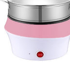 Electric Cooker Multifunctional Two Speed Portable Mini Electric Frying Pan Wok Rice Cooker for Student Dormitory (AU 220V)