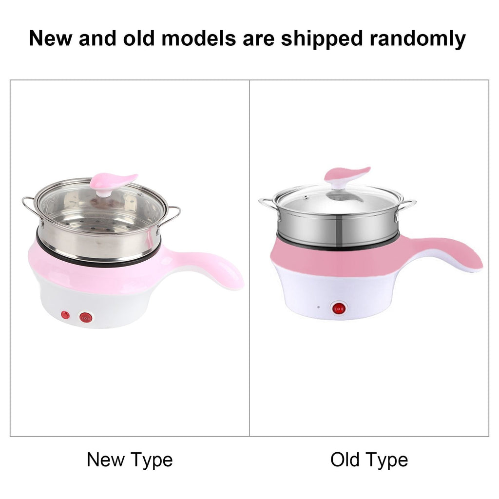 Electric Cooker Multifunctional Two Speed Portable Mini Electric Frying Pan Wok Rice Cooker for Student Dormitory (AU 220V)