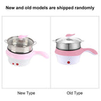 Electric Cooker Multifunctional Two Speed Portable Mini Electric Frying Pan Wok Rice Cooker for Student Dormitory (AU 220V)