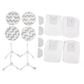 Dust Bag Filter Rag Side Brush Set Robot Vacuum Cleaner Accessories for Roidmi EVA SDJ06RM