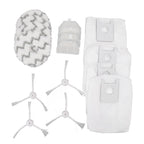 Dust Bag Filter Rag Side Brush Set Robot Vacuum Cleaner Accessories for Roidmi EVA SDJ06RM