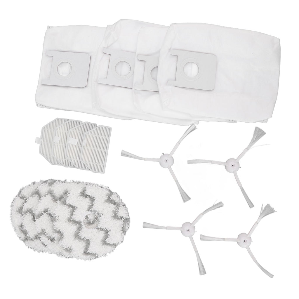 Dust Bag Filter Rag Side Brush Set Robot Vacuum Cleaner Accessories for Roidmi EVA SDJ06RM