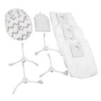 Dust Bag Filter Rag Side Brush Set Robot Vacuum Cleaner Accessories for Roidmi EVA SDJ06RM