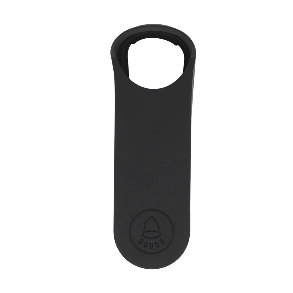Doorbell Silicone Case for GoogleNest Doorbell Protective Cover Dustproof Cover Accessories Black