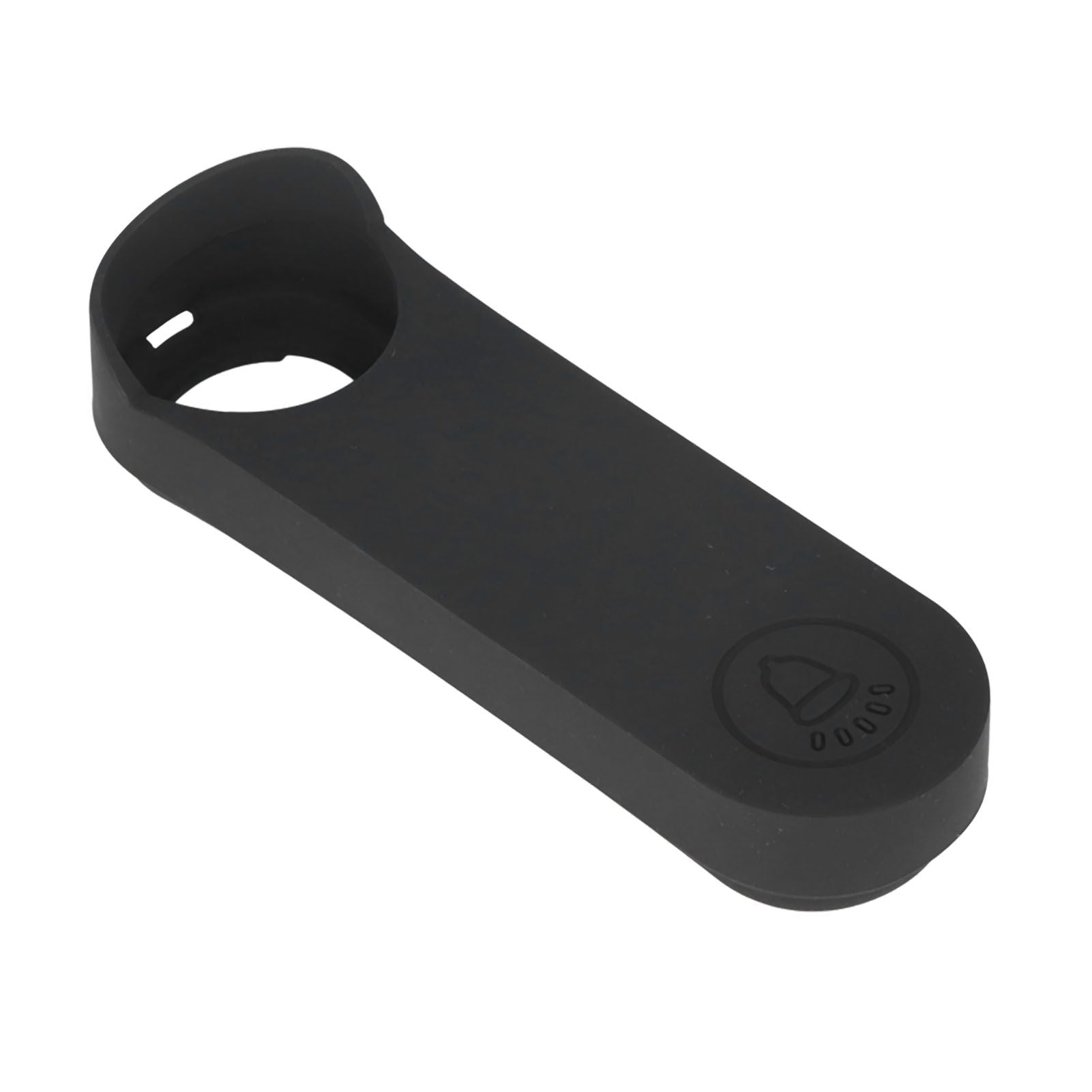 Doorbell Silicone Case for GoogleNest Doorbell Protective Cover Dustproof Cover Accessories Black