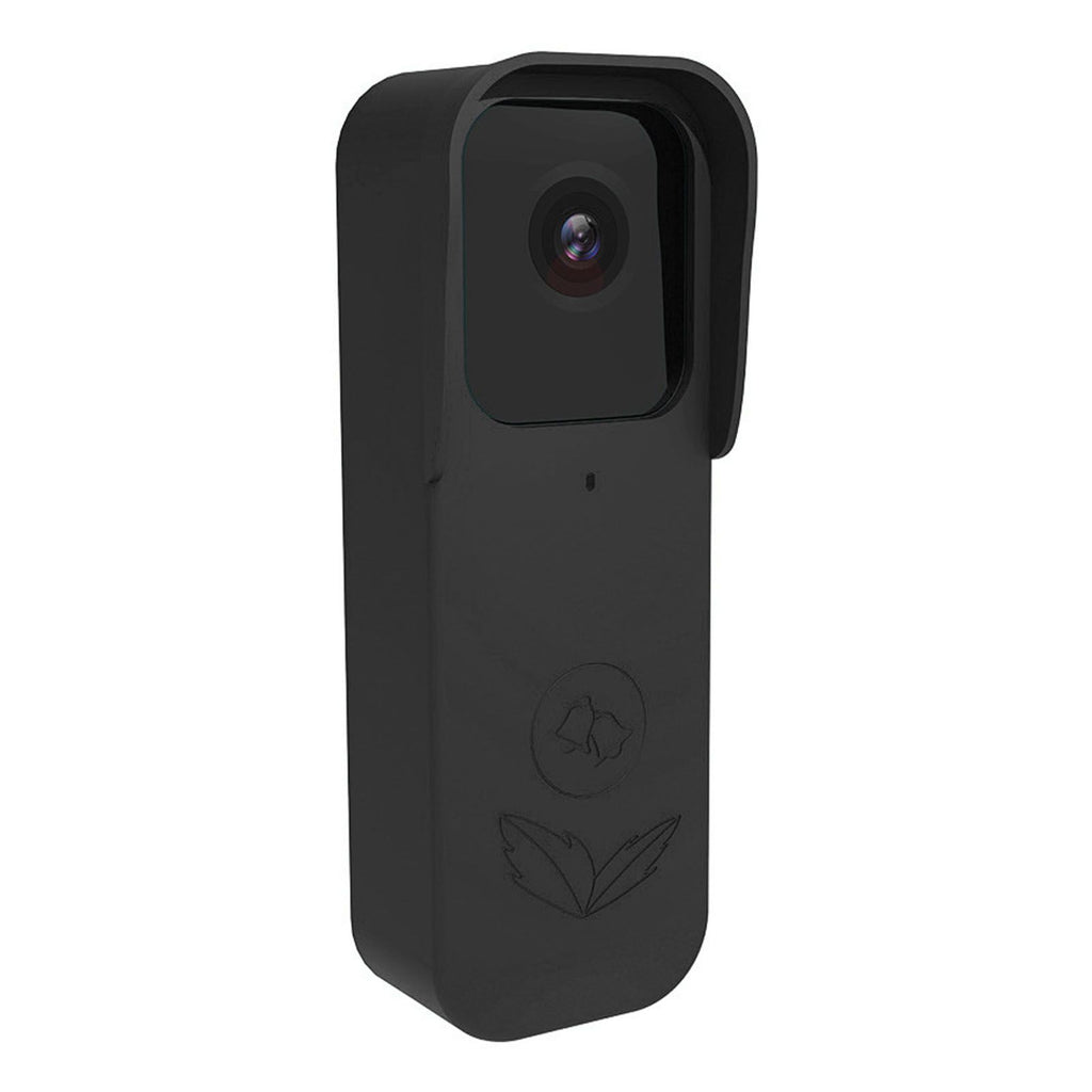 Doorbell Protective Cover Dustproof Protective Silicone Doorbell Cover Case for Blink A363 Black