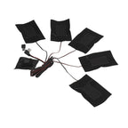 5 in 1 Electric Vest Cloth Heat Pad 3 Gears Temperature Adjustable USB Heating Pad Waterproof Composite Fiber Heater Pad