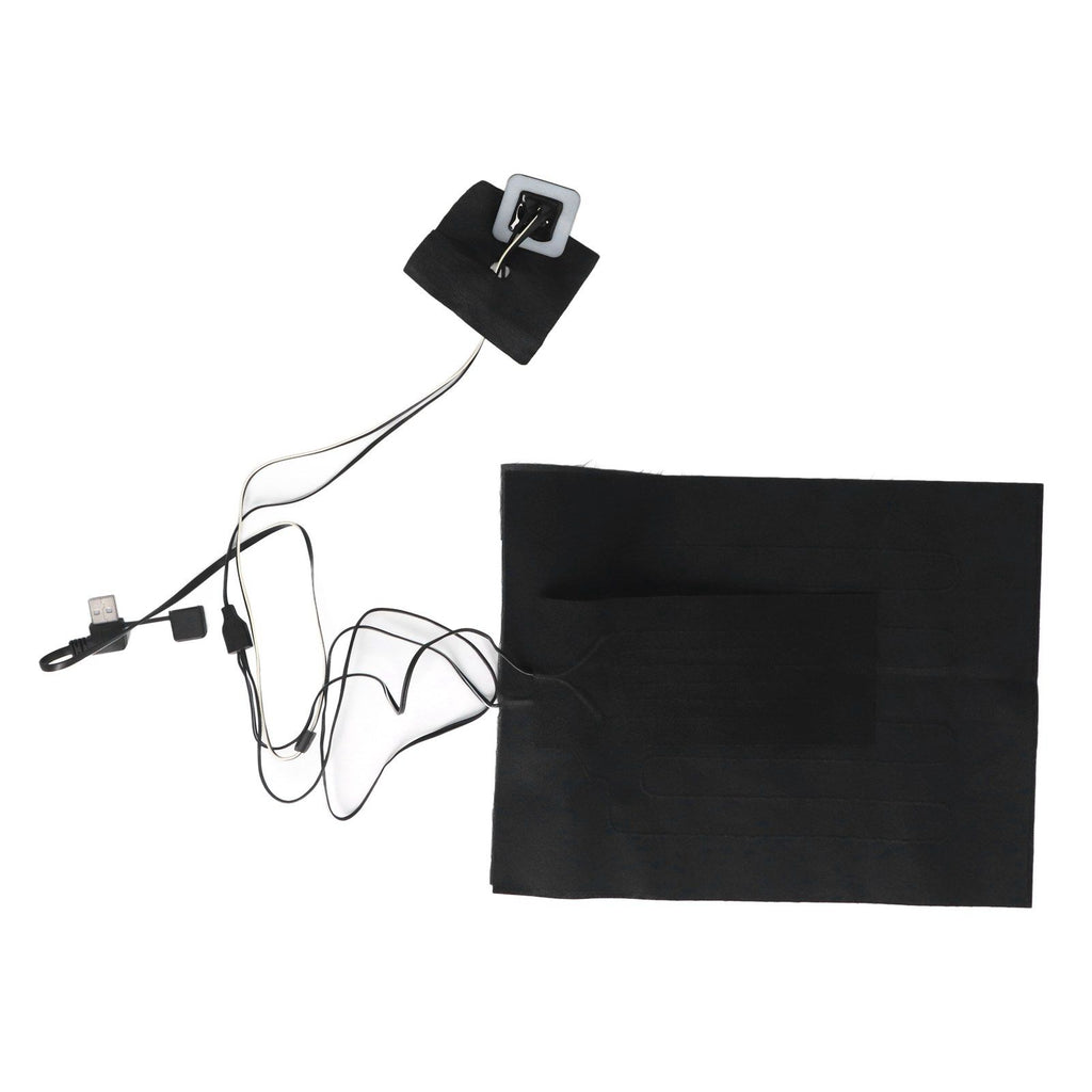 2 in 1 Electric Heating Pad with 3 Gear Adjustable Temperature Waterproof USB Power Heating Warmer Pad For Vest Jacket