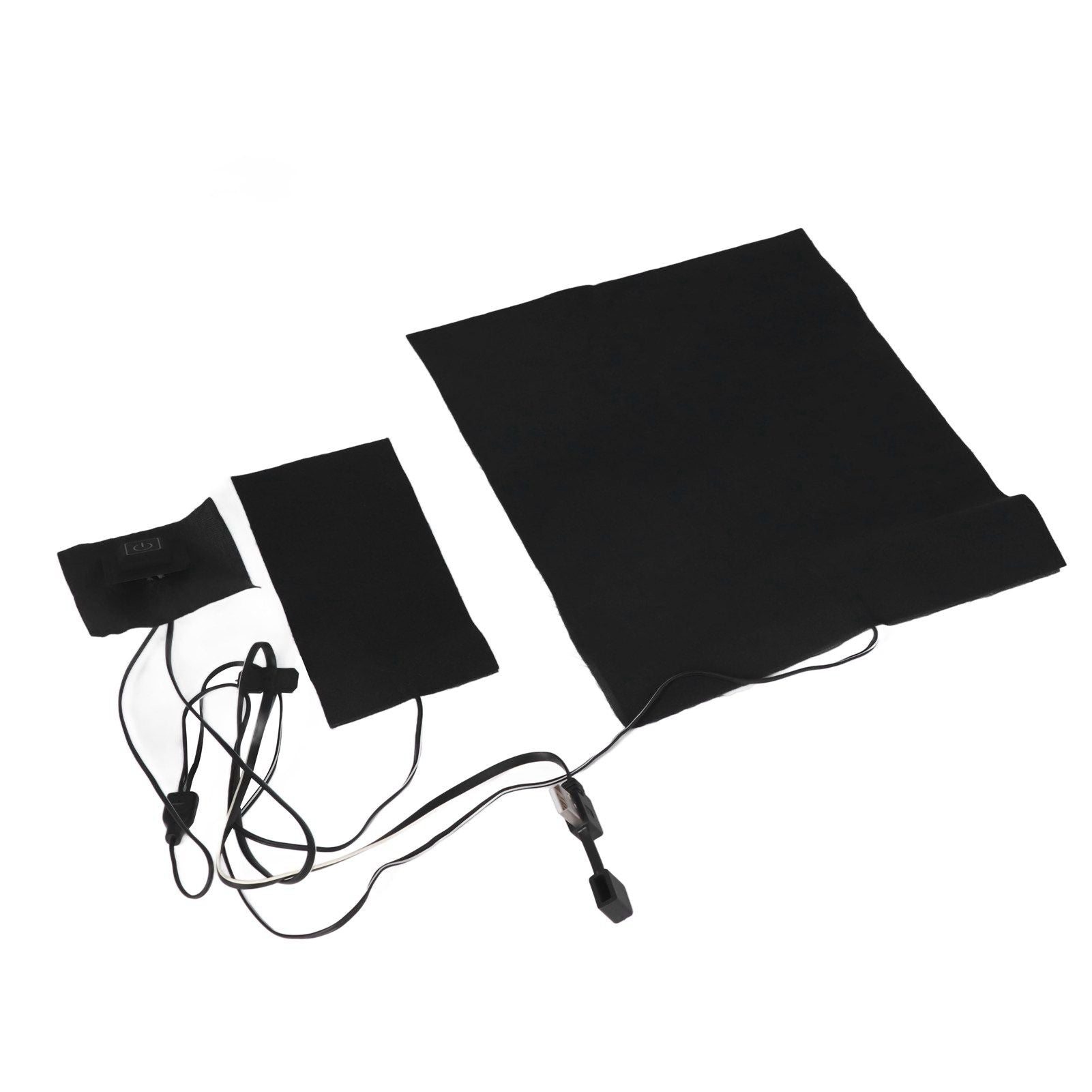 2 in 1 Electric Heating Pad with 3 Gear Adjustable Temperature Waterproof USB Power Heating Warmer Pad For Vest Jacket