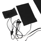 2 in 1 Electric Heating Pad with 3 Gear Adjustable Temperature Waterproof USB Power Heating Warmer Pad For Vest Jacket