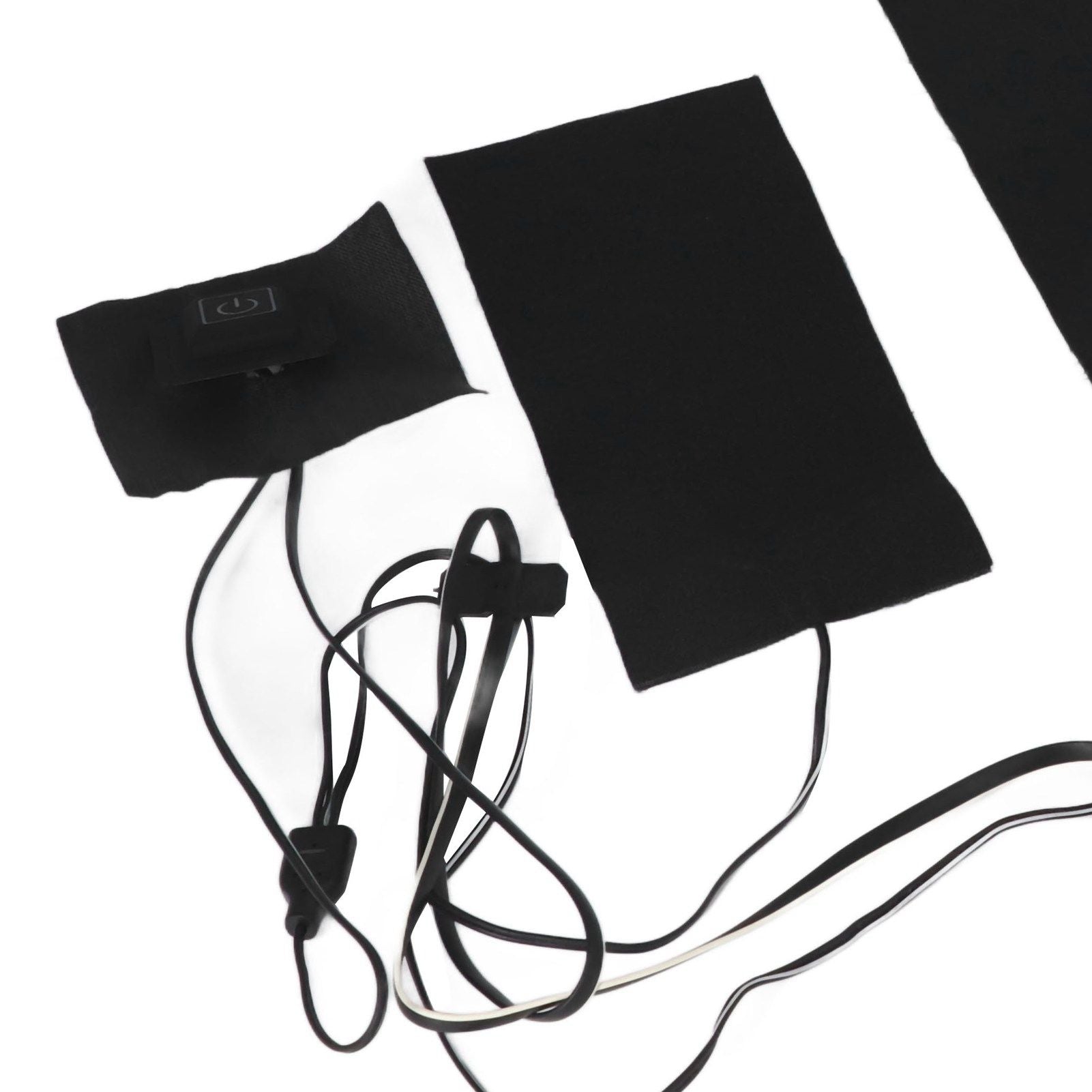 2 in 1 Electric Heating Pad with 3 Gear Adjustable Temperature Waterproof USB Power Heating Warmer Pad For Vest Jacket