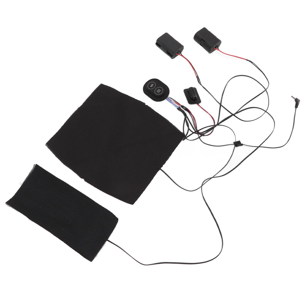 Electric Heating Pad 1 for 2 Adjustable 3 Level Dual Motors Soft Heating Belt for Vibrating Massage