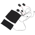 Electric Heating Pad 1 for 2 Adjustable 3 Level Dual Motors Soft Heating Belt for Vibrating Massage