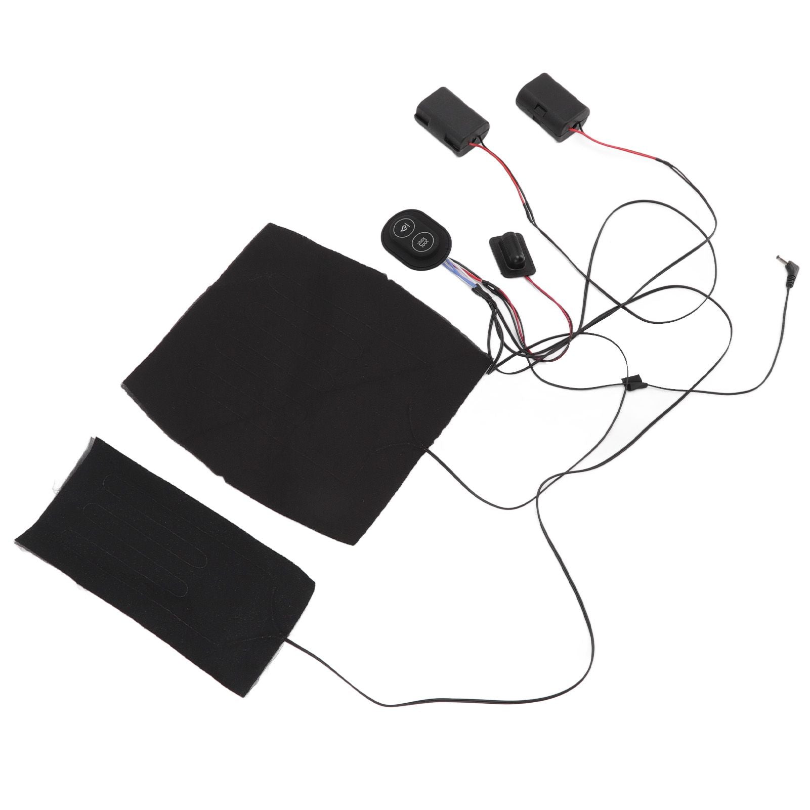 Electric Heating Pad 1 for 2 Adjustable 3 Level Dual Motors Soft Heating Belt for Vibrating Massage
