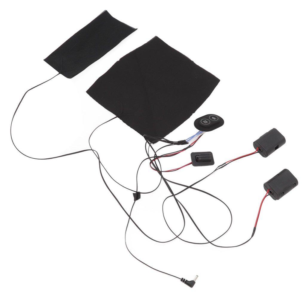 Electric Heating Pad 1 for 2 Adjustable 3 Level Dual Motors Soft Heating Belt for Vibrating Massage