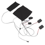 Electric Heating Pad 1 for 2 Adjustable 3 Level Dual Motors Soft Heating Belt for Vibrating Massage