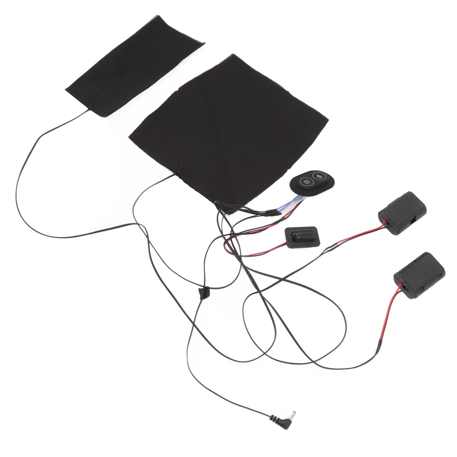 Electric Heating Pad 1 for 2 Adjustable 3 Level Dual Motors Soft Heating Belt for Vibrating Massage