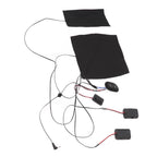 Electric Heating Pad 1 for 2 Adjustable 3 Level Dual Motors Soft Heating Belt for Vibrating Massage
