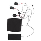 Electric Heating Pad 1 for 2 Adjustable 3 Level Dual Motors Soft Heating Belt for Vibrating Massage