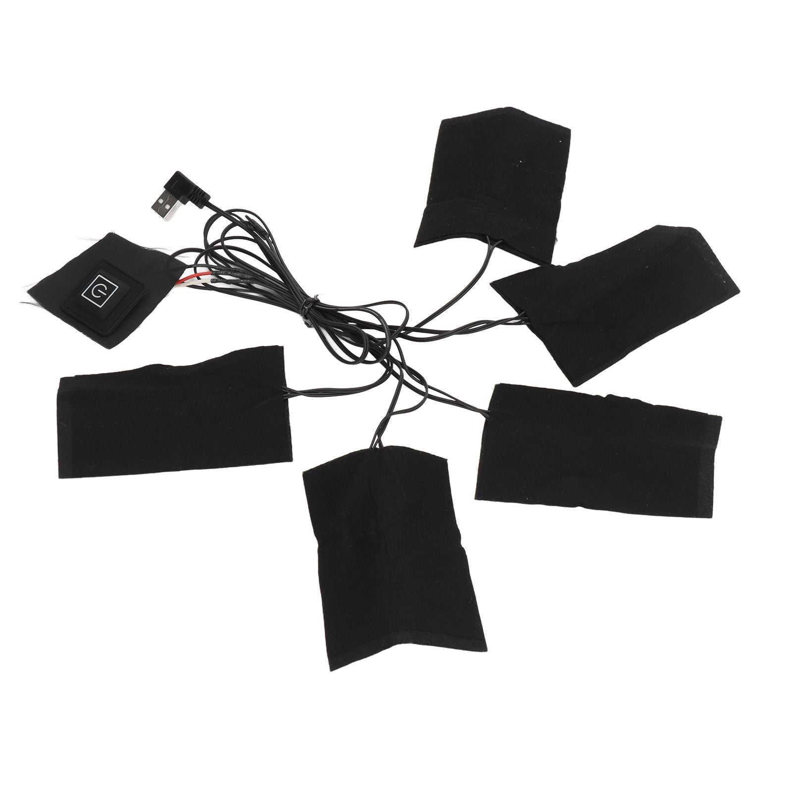 Electric Cloth Heater Pad 3 Gears Adjustable Temperature USB Heating Pad for Men Women