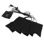 Electric Cloth Heater Pad 3 Gears Adjustable Temperature USB Heating Pad for Men Women