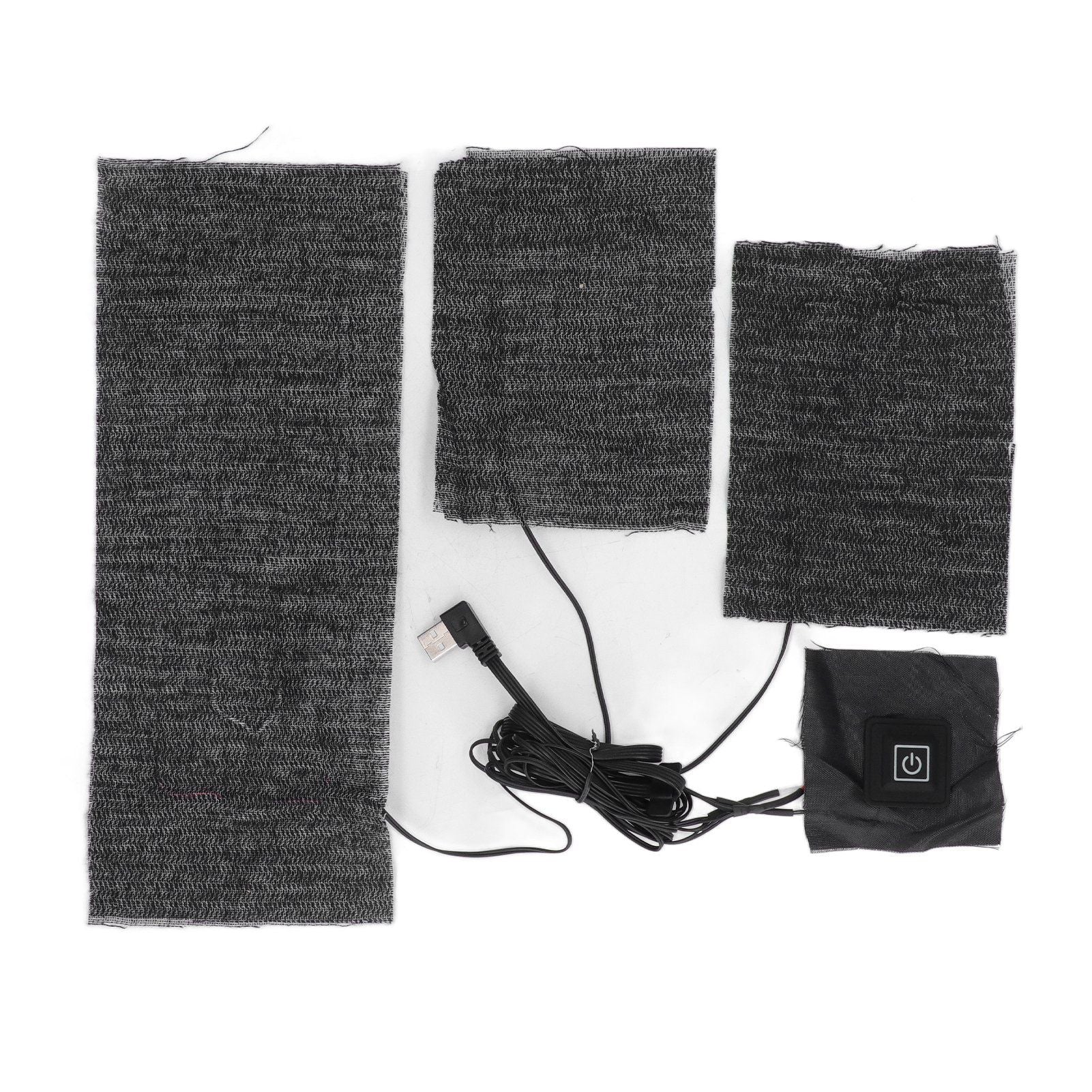 3 In 1 Clothes Heater Pad USB 3 Temperature Settings Electric Cloth Heating Sheet Soft Washable Cloth Warmer Pad for Winter