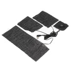 3 In 1 Clothes Heater Pad USB 3 Temperature Settings Electric Cloth Heating Sheet Soft Washable Cloth Warmer Pad for Winter