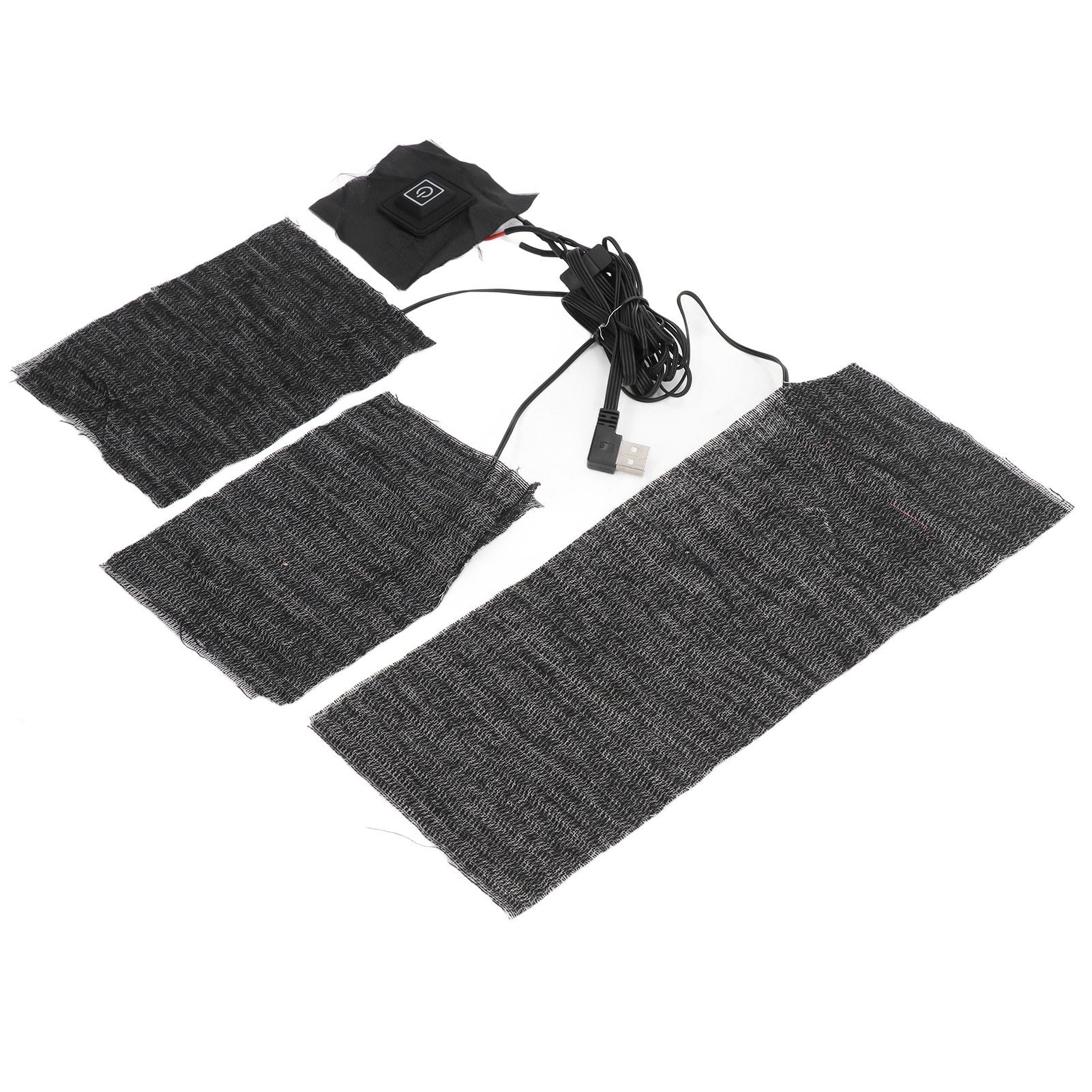 3 In 1 Clothes Heater Pad USB 3 Temperature Settings Electric Cloth Heating Sheet Soft Washable Cloth Warmer Pad for Winter