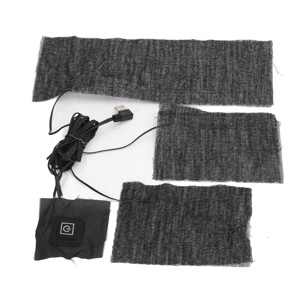3 In 1 Clothes Heater Pad USB 3 Temperature Settings Electric Cloth Heating Sheet Soft Washable Cloth Warmer Pad for Winter