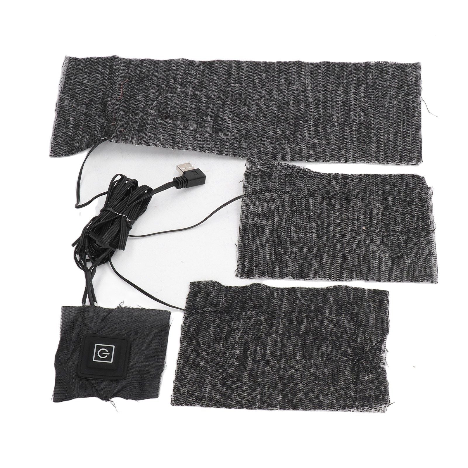 3 In 1 Clothes Heater Pad USB 3 Temperature Settings Electric Cloth Heating Sheet Soft Washable Cloth Warmer Pad for Winter