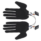 2Pcs Electric Heating Gloves Pads 5 Finger Glove Heating Sheet with 3 Adjuatable Gears for Skiing Cycling