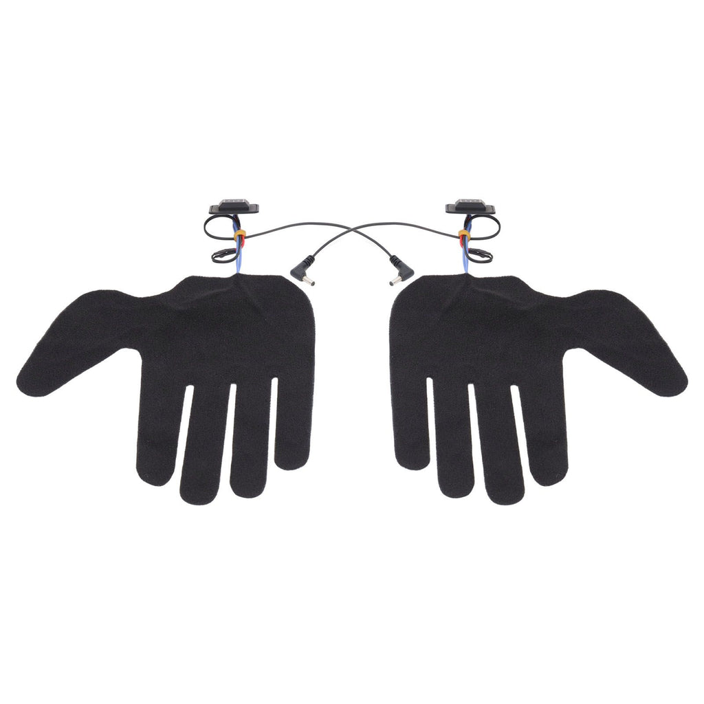 2Pcs Electric Heating Gloves Pads 5 Finger Glove Heating Sheet with 3 Adjuatable Gears for Skiing Cycling