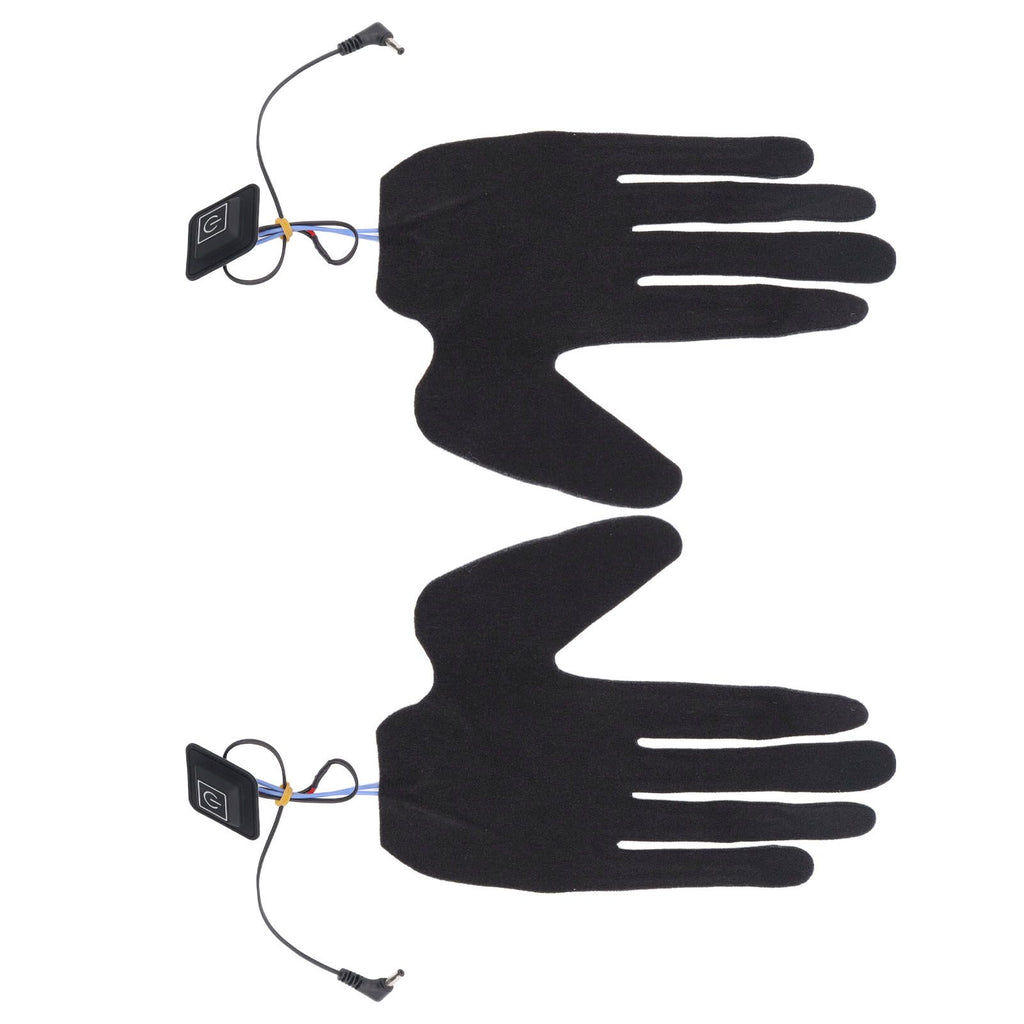 2Pcs Electric Heating Gloves Pads 5 Finger Glove Heating Sheet with 3 Adjuatable Gears for Skiing Cycling
