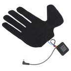 2Pcs Electric Heating Gloves Pads 5 Finger Glove Heating Sheet with 3 Adjuatable Gears for Skiing Cycling