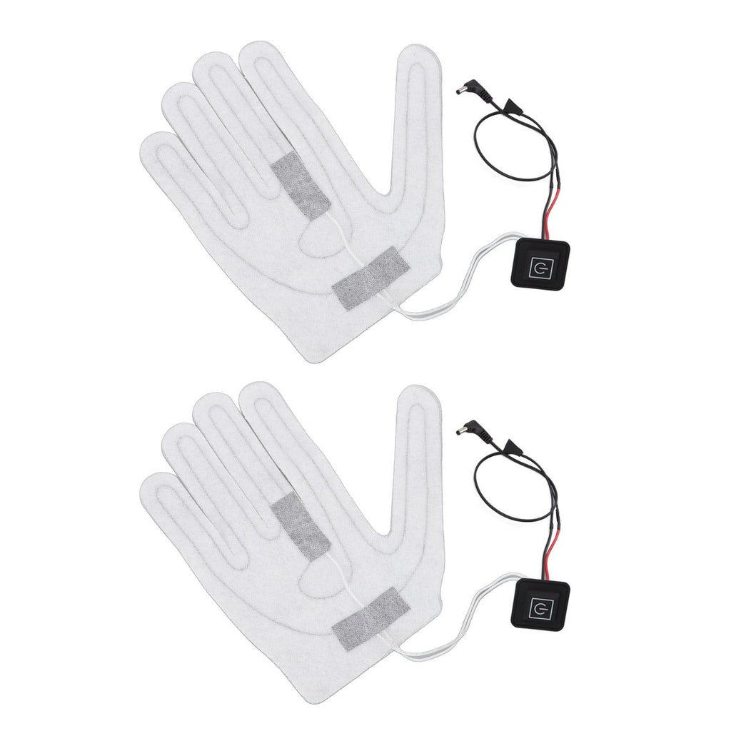 2 PCS Electric Heating Sheet 3 Gears Adjustable Heating Film Replacement DC Electric Heater Pads for Heating Gloves