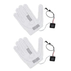 2 PCS Electric Heating Sheet 3 Gears Adjustable Heating Film Replacement DC Electric Heater Pads for Heating Gloves