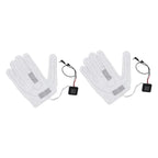 2 PCS Electric Heating Sheet 3 Gears Adjustable Heating Film Replacement DC Electric Heater Pads for Heating Gloves