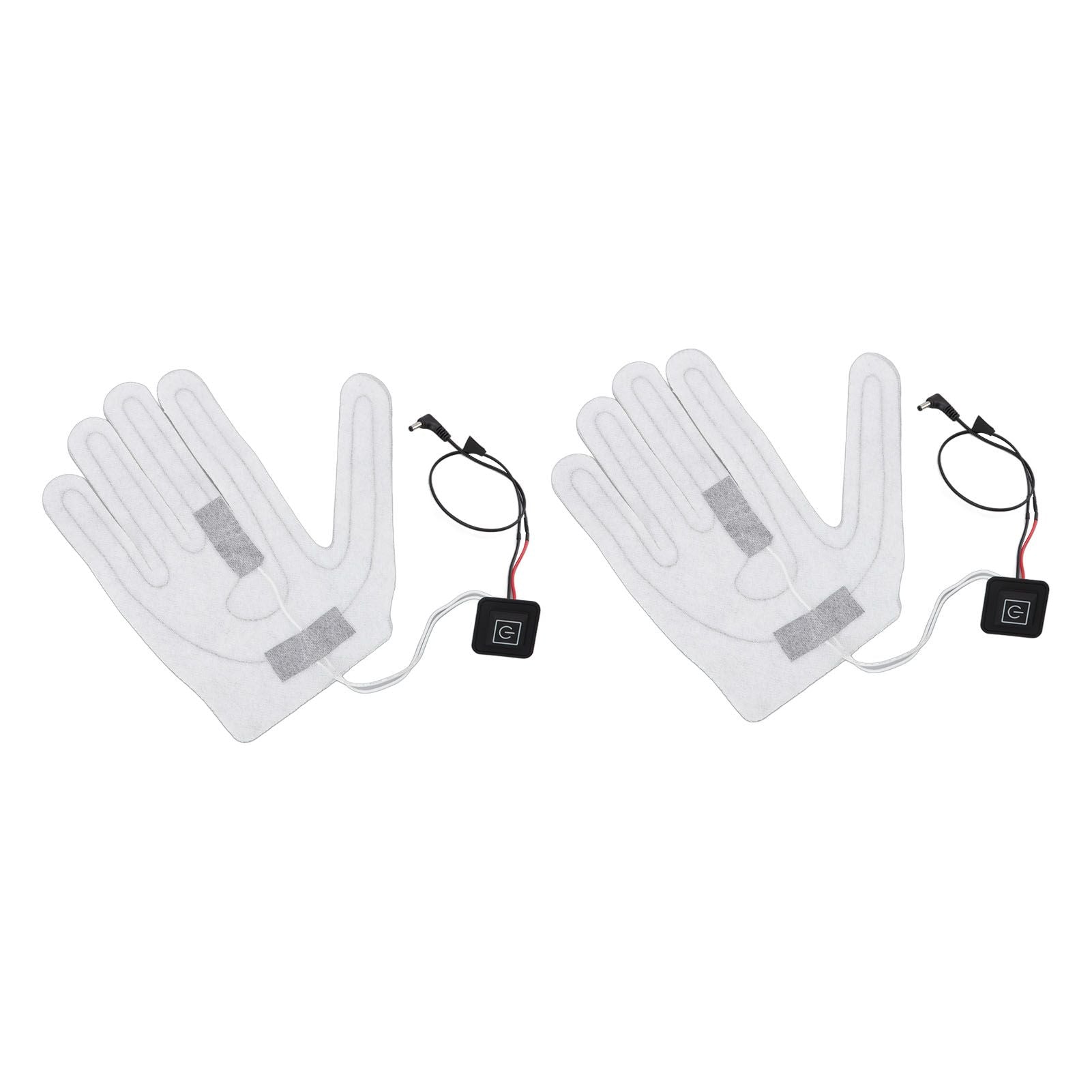 2 PCS Electric Heating Sheet 3 Gears Adjustable Heating Film Replacement DC Electric Heater Pads for Heating Gloves