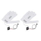 2 PCS Electric Heating Sheet 3 Gears Adjustable Heating Film Replacement DC Electric Heater Pads for Heating Gloves