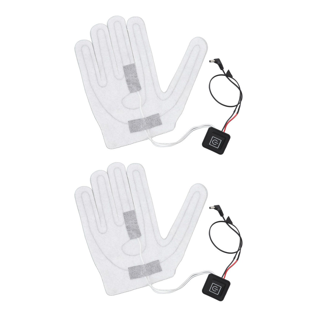 2 PCS Electric Heating Sheet 3 Gears Adjustable Heating Film Replacement DC Electric Heater Pads for Heating Gloves