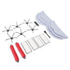 Sweeper Replacement Parts ABS High Efficiency Dust Bag Main Side Brush Filter Ragset for Roborock